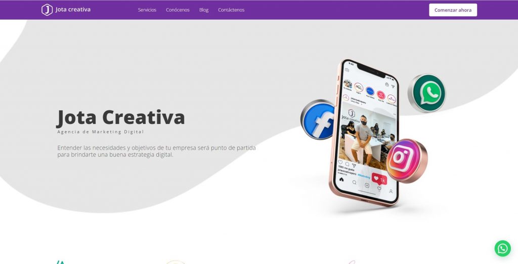 Las 8 mejores agencias de marketing digital en Perú jota agencia digital peru Jota agencia de marketing peru