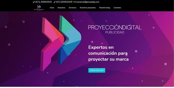 Proyección digital bogotá