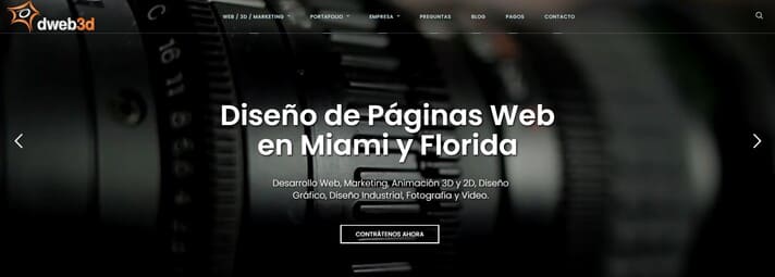 Las Mejores 10 Empresas de Diseño de Páginas Web en Nueva York dweb3d agencia de diseno web en nueva york Diseño web