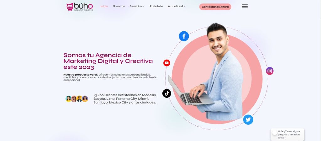 Búho agencia creativa seo bogotá