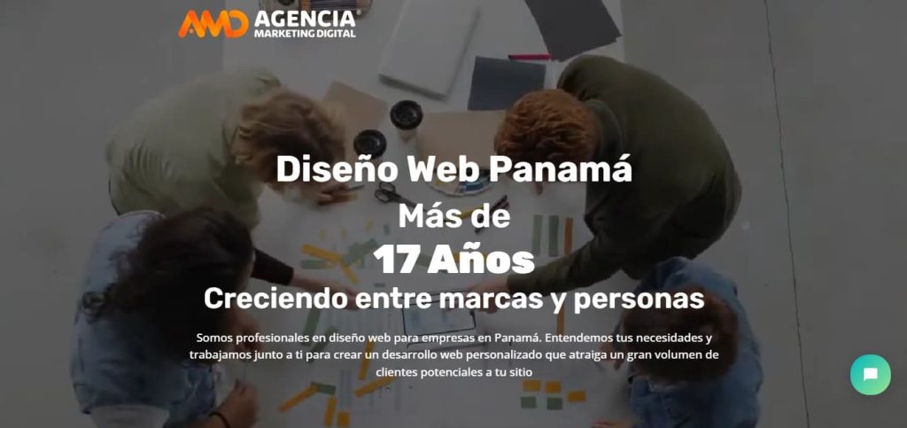 Amd agencia líder en diseño web panamá