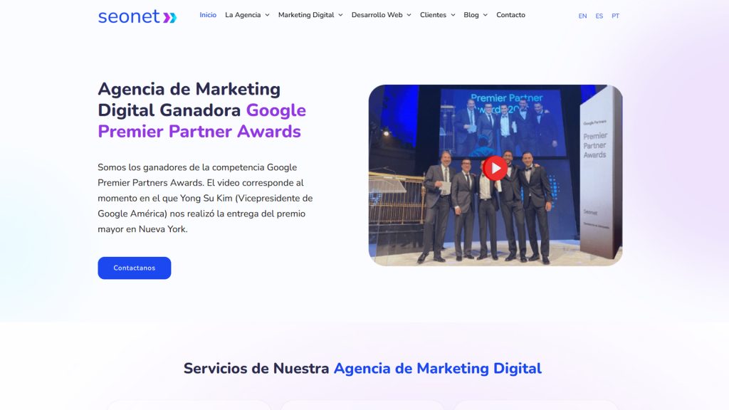 Las 10 mejores agencias de desarrollo web en Perú Seonet marketing digital Seonet marketing digital
