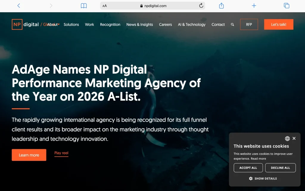 Las mejores agencias de marketing digital en Latinoamérica: ranking definitivo Macbook Air npdigital.com Np digital